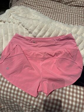 lululemon athletica Bubblegum Pink Athletic Shorts - Women's
